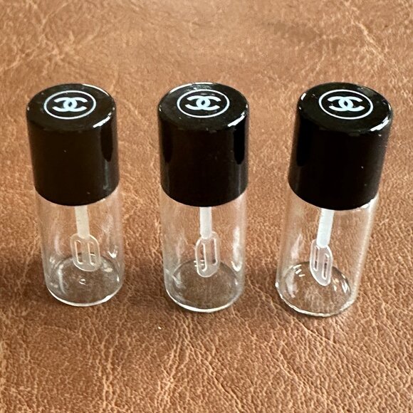 CHANEL Cosmetic Glass Jars Containers - Lot of 3 - Picture 3 of 13